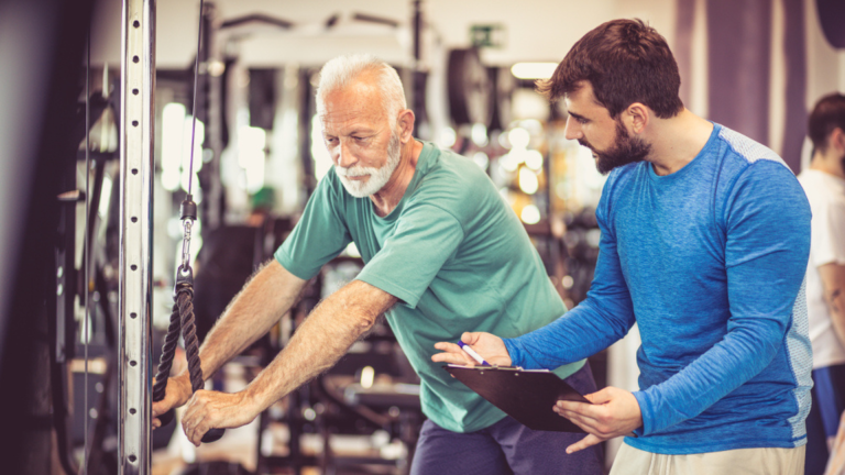 Active aging fitness training